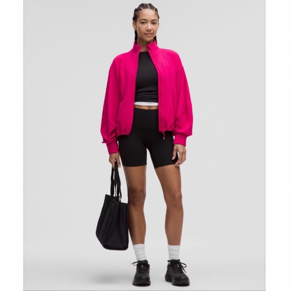 NWT Lululemon Athletica Define Relaxed-Fit Jacket *Luon Passionate Pink Size 4 - Picture 16 of 16